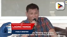 Pangulong Duterte at Sen. Bong Go, personal na binisita ang mga lugar na naapektuhan ng bagyong Odette