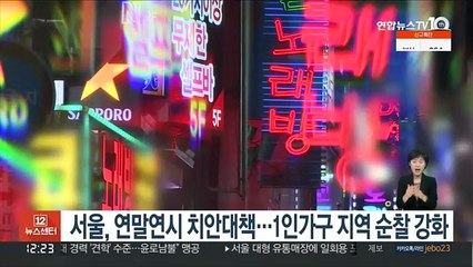 서울, 연말연시 치안대책…1인가구 밀집지역 순찰 강화