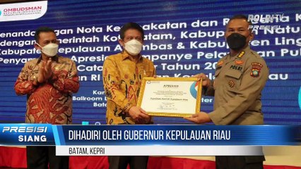 Polda kepri Raih Apresiasi atas Partisipasi Lomba Kampanye Se-Kepulauan Riau Tahun 2021