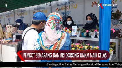 Pemkot Semarang Bersinergi Bersama Bank BRI Dorong UMKM Naik Kelas