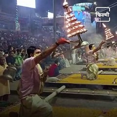 Ahead of 'Tadap' Release, Ahan Shetty And Tara Sutaria perform Ganga Aarti In Varanasi