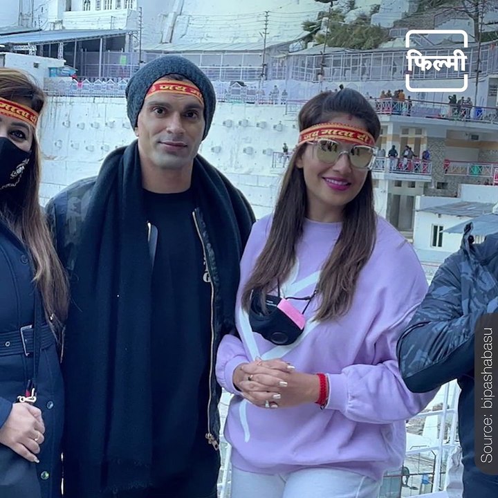 Bipasha Basu And Karan Singh Grover Visit Vaishno Devi Temple, Watch Video