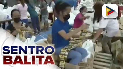 DSWD: Nasa P7-M halaga ng family food packs, naipamahagi na; repacking ng family food packs bilang augmentation, patuloy