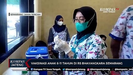 Vaksinasi Anak 6-11 Tahun di RS Bhayangkara Semarang