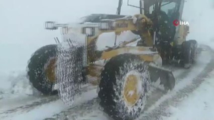 Tunceli'de 144 köy yolu ulaşıma kapandı