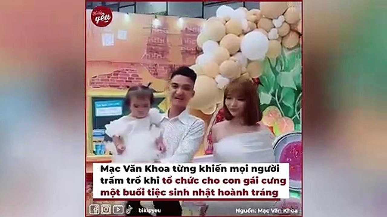 Vợ chồng Mạc Văn Khoa tụt đường vì dụ con gái cười nhưng vẫn không thành công