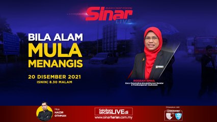 [LIVE] Bila alam mula menangis