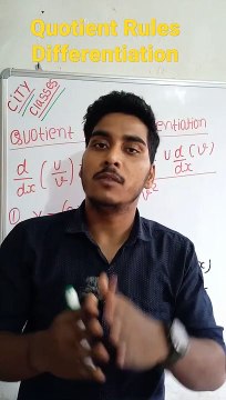 Quotient Rules differentiation | Quotient Rules differentiation in Hindi | Quotient Rules differentiation mathematical tool #cityclasses