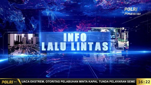 PRESISI Update 16.00 WIB Live Pantauan Arus Lalu Lintas NTMC Petang (20/12/2021)
