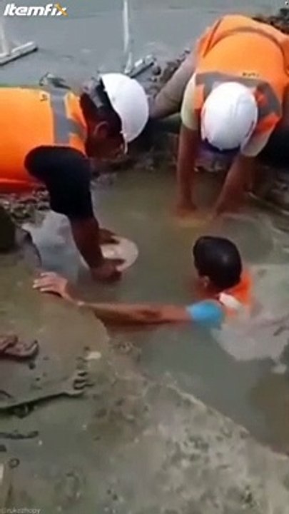 Réparation de canalisation avec les moyens du bord