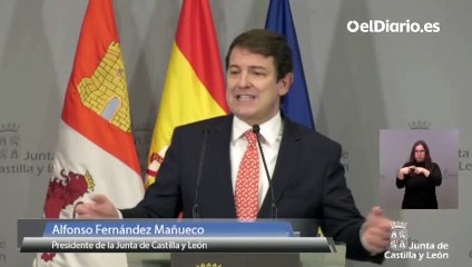 Mañueco anuncia elecciones anticipadas en Castilla y León