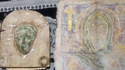 Şanlıurfa'da piyasa değeri 2 milyon dolar olan tarihi eserler ele geçirildi