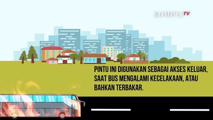 Alasan Pintu Darurat Bus Terletak di Sisi Kanan Belakang