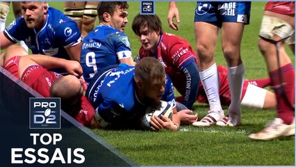 TOP Essais de la J15 – PRO D2 – Saison 2021-2022