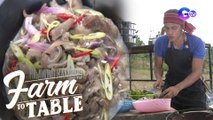 Farm To Table: Chef JR Royol shares a secret ingredient for his 'Kilawing kambing' recipe