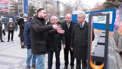 Başkentte bisiklet şarj istasyonları kurulmaya başlandı