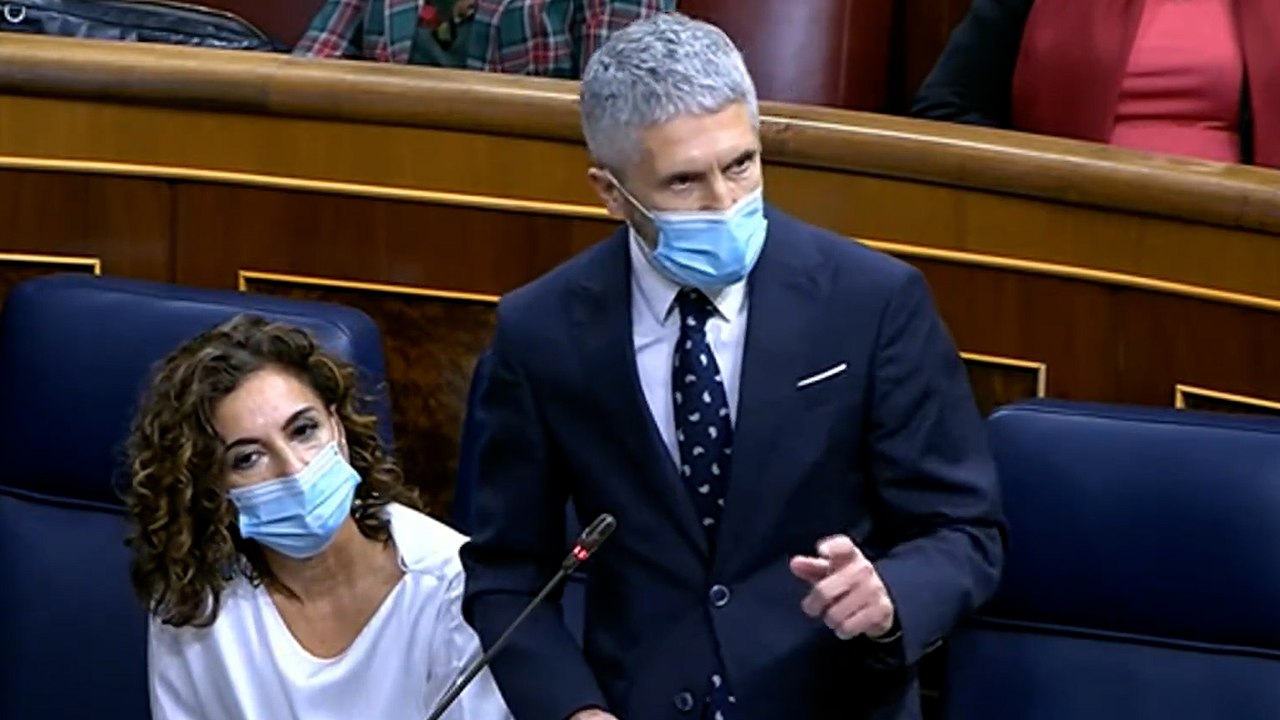 Marlaska, a Vox: "Mientras ETA asesinaba a policías usted pedía beneficios penitenciarios"