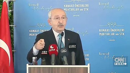 Kılıçdaroğlu: Türk lirasının itibarını korumalıyız