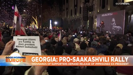 Georgia: Opposition vow 'mass hunger strike' until Saakashvili is released