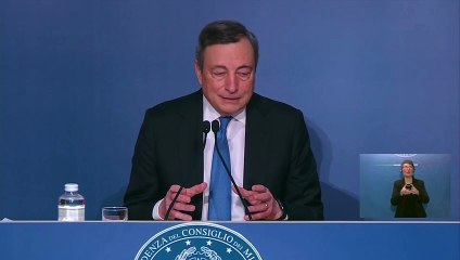 Quirinale, Draghi: "Sono un nonno al servizio delle istituzioni, miei destini personali non contano"