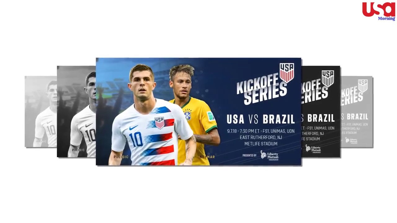 USA vs Brazil, Friendly Football