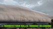'APOCALYPTIC arcus cloud hangs over Melbourne, Australia *CAPTIVATING SIGHT*'
