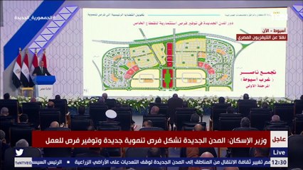 وزير الإسكان : الدولة نفذت مشروعات إسكان بتكلفة 1.1 مليار جنيه