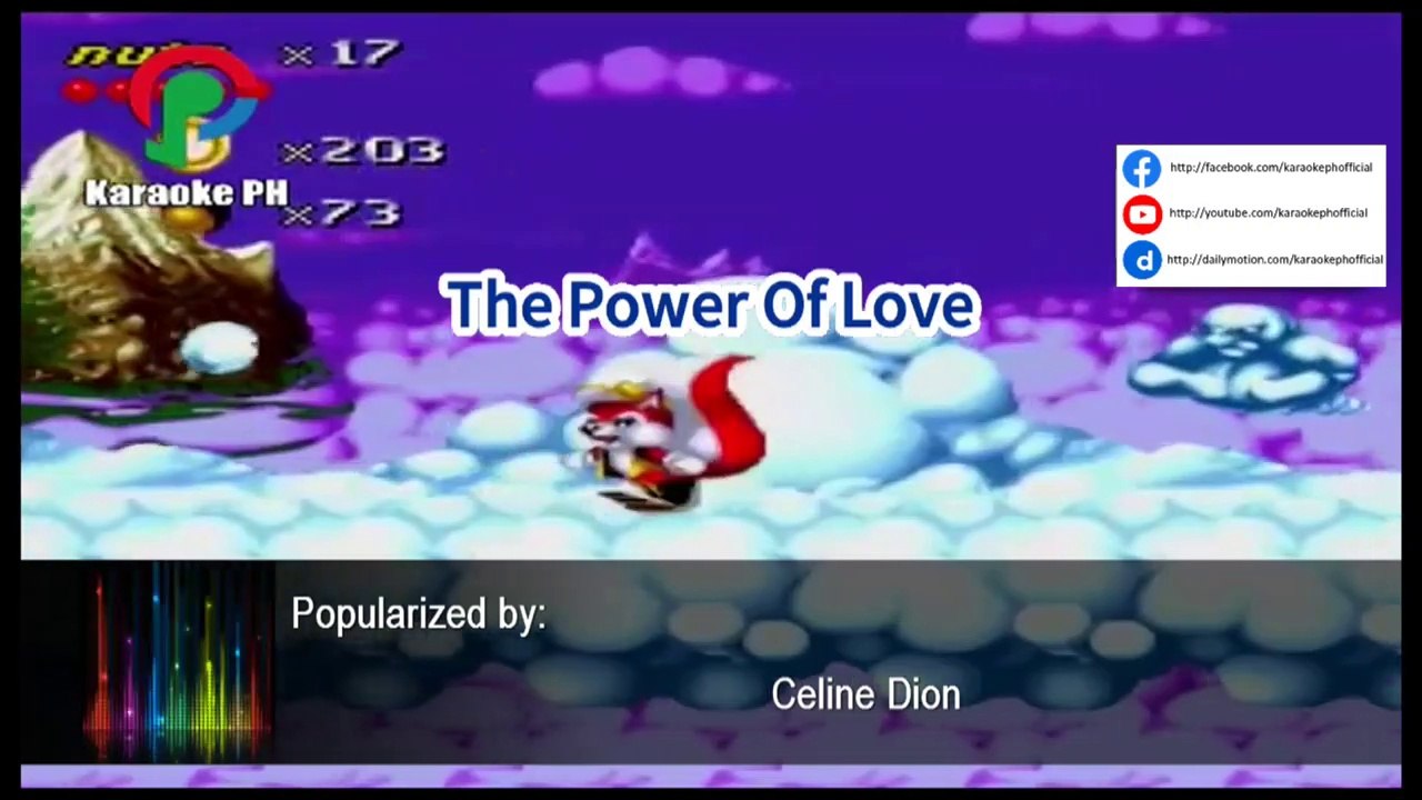 Celine Dion The Power Of Love Karaoke PH