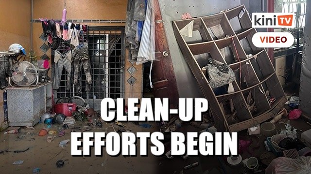 Sri Muda residents return home to scenes of chaos