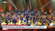 É a terceira vez que São Paulo recebe um espetáculo que une Brasil e Itália, através da música. O show faz parte das comemorações de fim de ano na cidade.