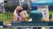 Argentina: Pan dulces peronistas para todos frente al Congreso Nacional