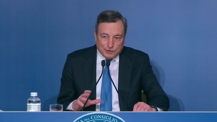Covid, Draghi: "I dati guidano le decisioni, non la politica"