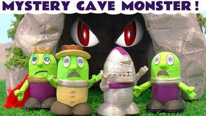 Funny Funlings Mystery Cave Monster Toy Story with Thomas and Friends in this Stop Motion Full Episode English Video for Kids