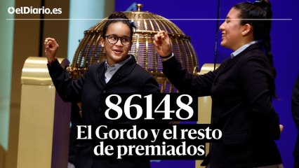86148: el Gordo de Navidad y el resto de premiados