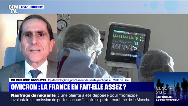 Pour l'épidémiologiste Philippe Amouyel, le variant Omicron est extrêmement transmissible
