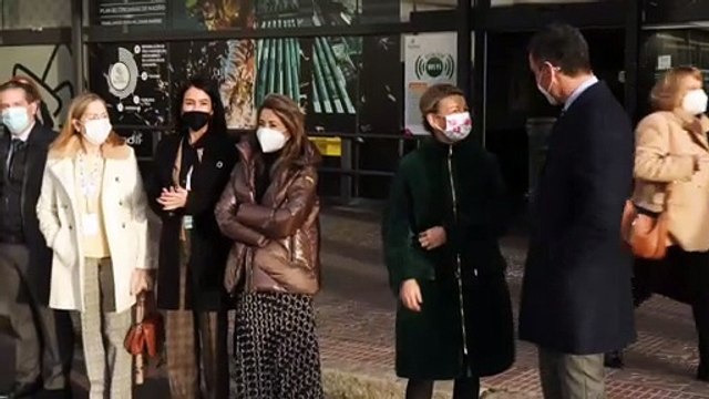 Felipe VI, Pedro Sánchez y Yolanda Díaz inauguran el AVE Madrid-Galicia