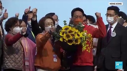 Législatives à Hong Kong : seulement 30% des Hongkongais se sont déplacés pour voter