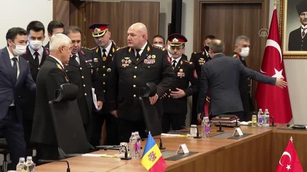 Soylu, Moldova Cumhuriyeti Karabinieri Genel Komutanı Albay Pavlov'u kabul etti