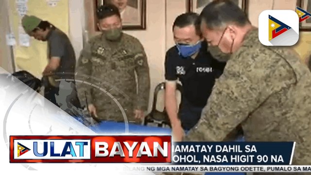 Bilang ng mga namatay dahil sa Bagyong Odette sa Bohol, nasa higit 90 na; Bohol, nasa ilalim ng State of Calamity