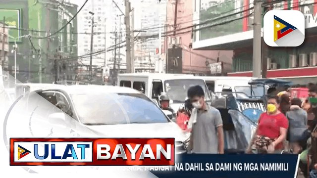 Trapiko sa Divisoria, mabigat na dahil sa dami ng mga mamimili; MPD: Bilang ng mga namili sa Divisoria, pumalo na sa higit 100K