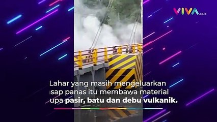 NGERI! Banjir Lahar Dingin Semeru Hebohkan Warga