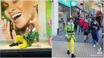 Tik Tok video of Bristol Primark manager cavorting round Broadmead as Will Ferrell’s Elf viewed 100,000 times