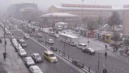 Kar yağışı yaşamı olumsuz etkiledi