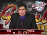 Duke Blue Devils @ Virginia Cavaliers College ...