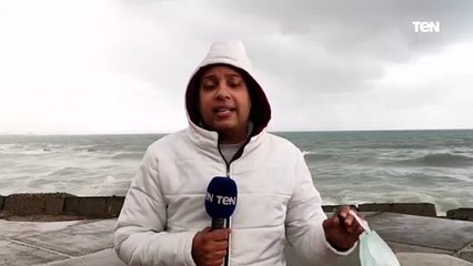 من أمام بحر الإسكندرية.. تعرف على الوضع الحالي هناك وكيف تحل المحافظة الأزمات الناتجة عن الأمطار