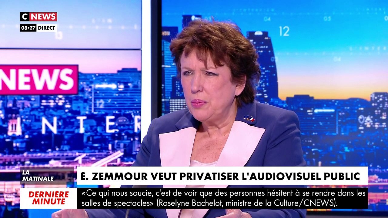 Roselyne Bachelot sur CNews ce matin