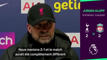 18e j. - Klopp : "Trois décisions importantes contre nous"