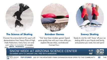 The BULLetin Board: Snow Week at Arizona Science Center
