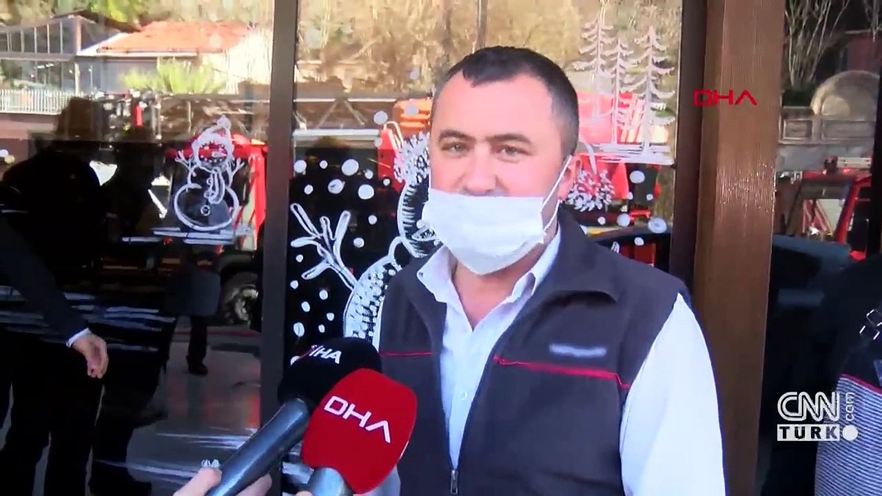 Şömine ateşi bacaya sıçradı