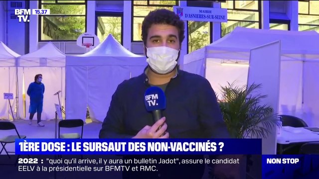 1ère dose: à Asnières-sur-Seine, ce centre de vaccination accueille encore plusieurs dizaines de primo-vaccinés chaque jour